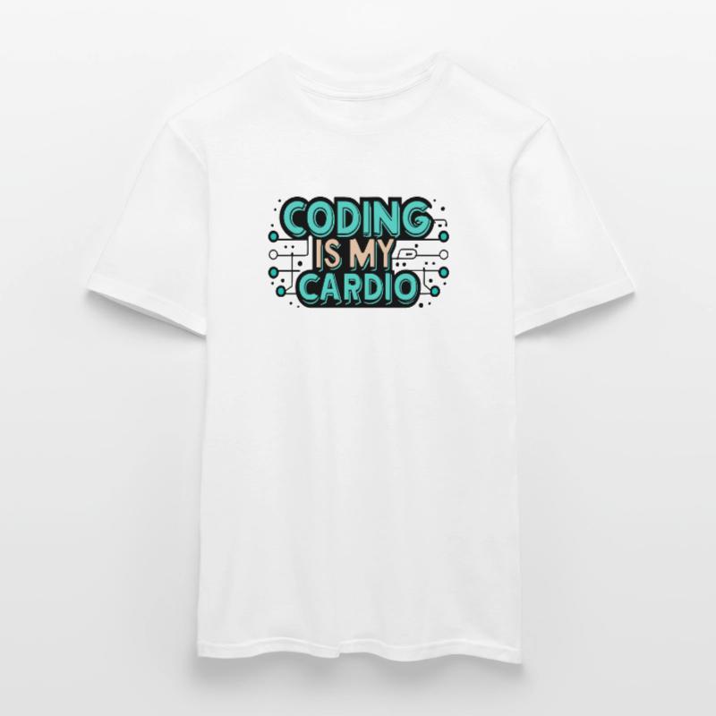 Coding Is My Cardio | Funny programmer Men's T-Shirt