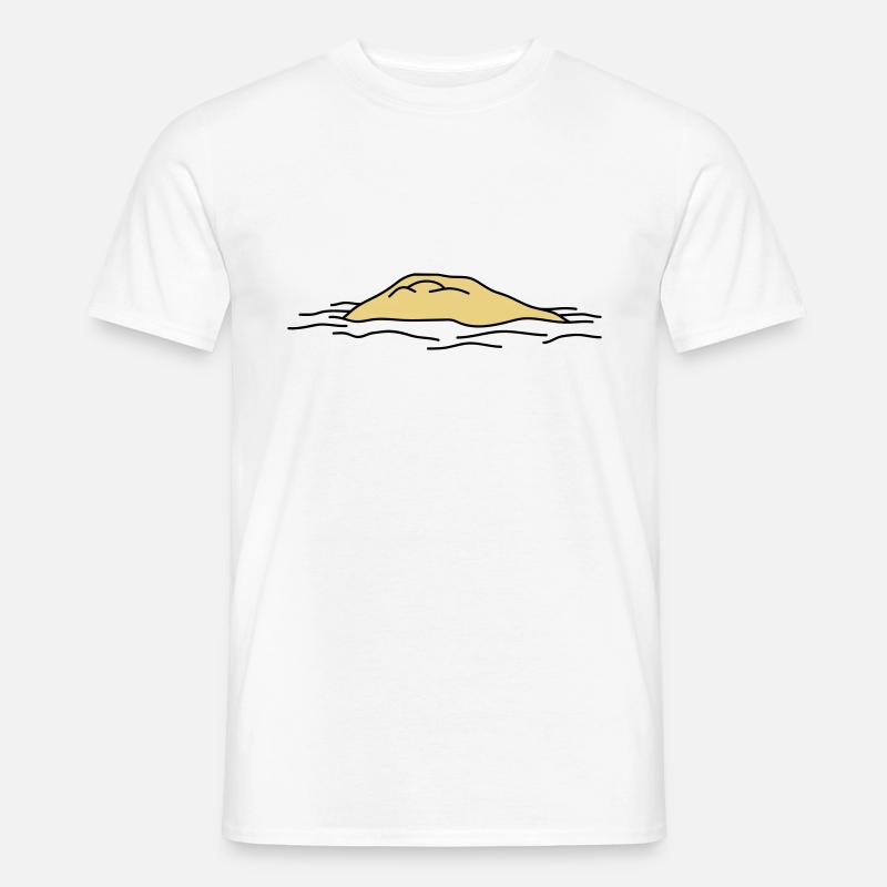Island - Männer T-Shirt - Weiß