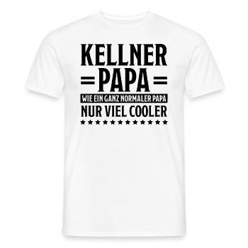 Kellner Lustige Spruch Service Restaurant Geschenk - Männer T-Shirt - Weiß - Vorne - AI Model Male 178 dark (178cm)