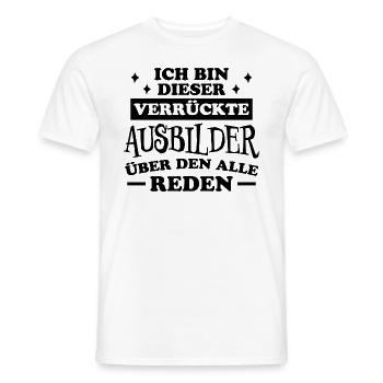 Ausbilder Beruf Lustiger Spruch Ausbilder Geschenk - Männer T-Shirt - Weiß - Vorne - AI Model Male 178 dark (178cm)