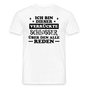 Schlosser Beruf Lustiger Spruch Schlosser Geschenk - Männer T-Shirt - Weiß - Vorne - AI Model Male 178 dark (178cm)