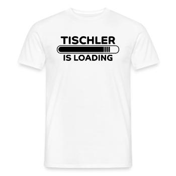 Tischler Spruch Beruf Lustiges Tischler Geschenk - Männer T-Shirt - Weiß - Vorne - AI Model Male 178 dark (178cm)