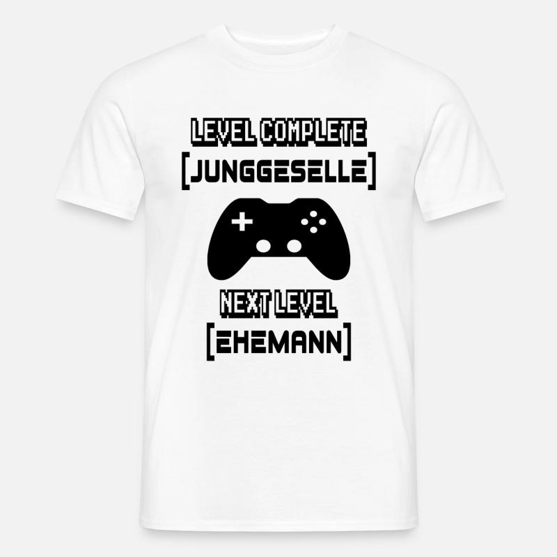 JGA Junggesellenabschied Ehemann - Männer T-Shirt - Weiß