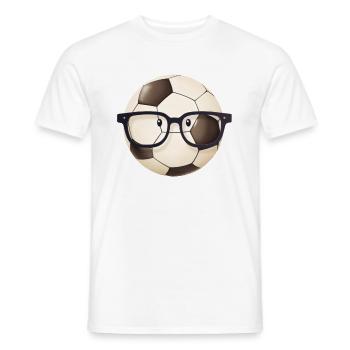 Joueur de football Drôle d’athlète Sport Amoureux du football - T-shirt homme - blanc - Devant - AI Model Male 178 dark (178cm)