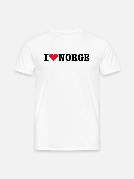 Norway - Men's T-Shirt - white