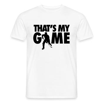 Hockey: That's my game - Männer T-Shirt - Weiß - Vorne - AI Model Male 178 dark (178cm)