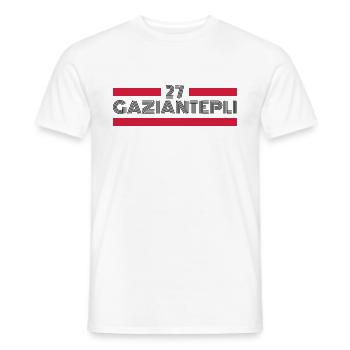 Gaziantep 27 Türkei Turkiye Geschenk Urlaub TR - Männer T-Shirt - Weiß - Vorne - AI Model Male 178 dark (178cm)