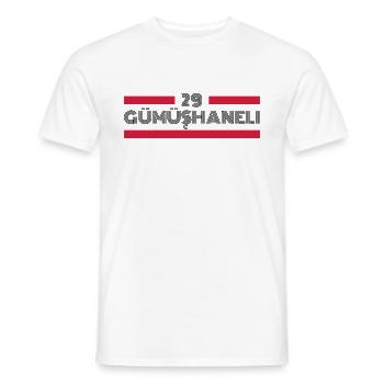 Gümüshane 29 Turkey Turkiye gift holiday TR - Men's T-Shirt - white - Front - AI Model Male 178 dark (178cm)