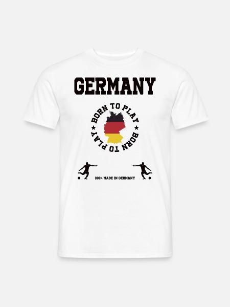 Deutschland - Männer T-Shirt - Weiß