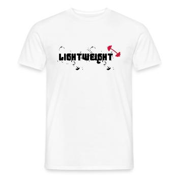RONNIE COLEMAN LIGHTWEIGHT BABY - Men's T-Shirt - white - Front - AI Model Male 178 dark (178cm)