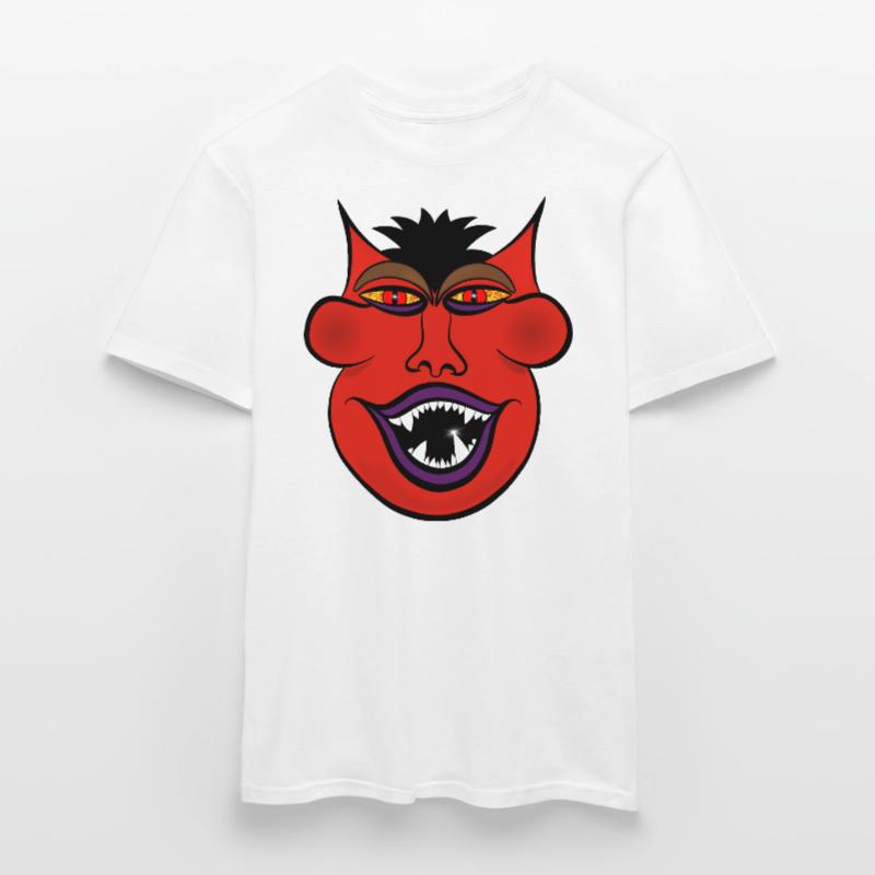 Devil Motif Devil T-shirt homme