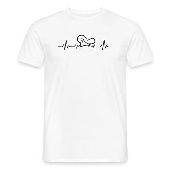 Chef de cuisine heartbeat chef chef - Männer T-Shirt - Weiß - Vorne - AI Model Male 178 dark (178cm)