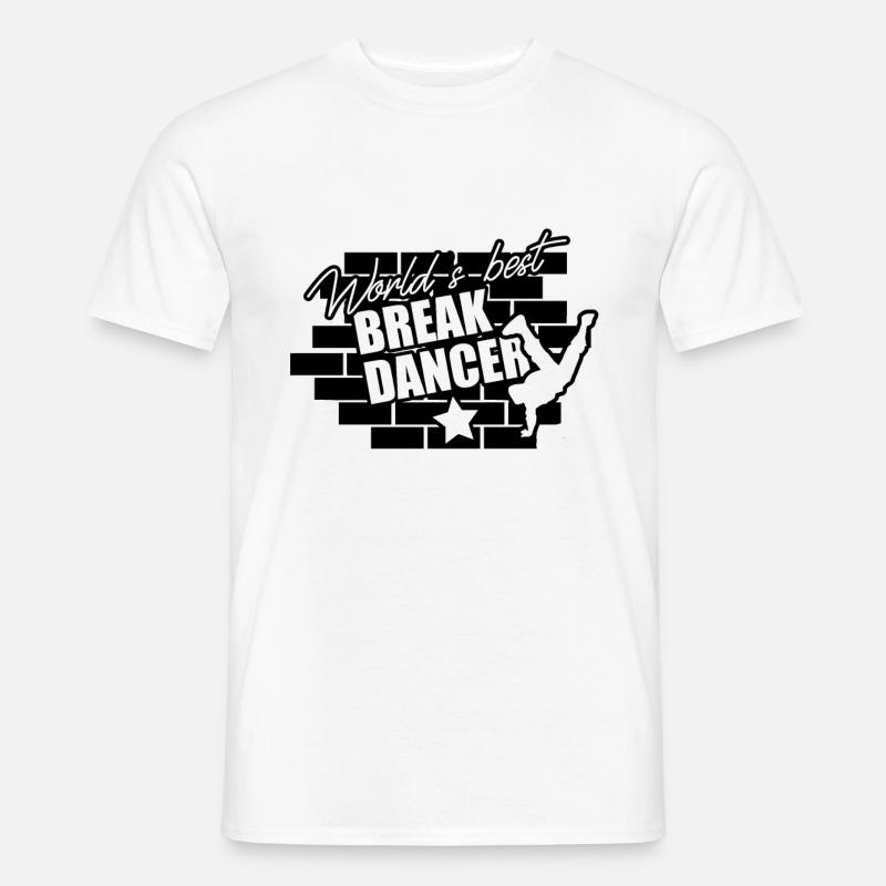 Dance Breakdance Breakdancing Breakdancer Gift - Men's T-shirt - white