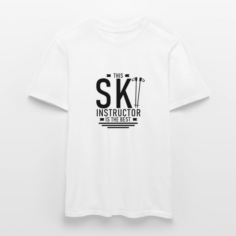 Ski instructor Ski instructor Ski instructor Ski instructor Men’s T-shirt