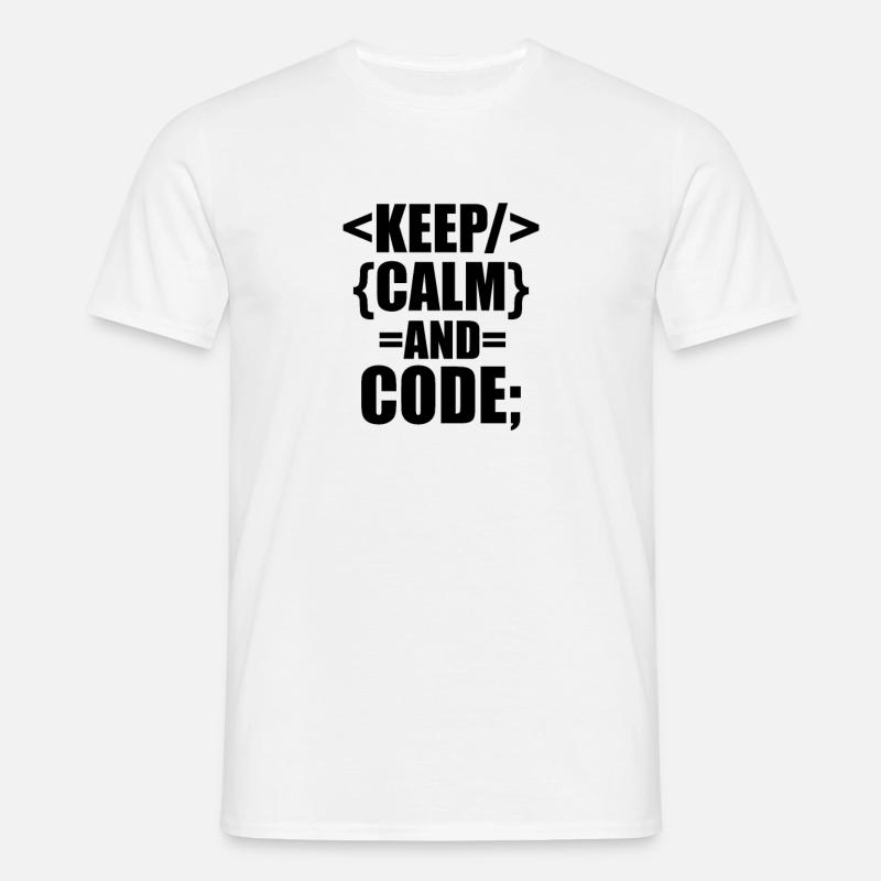 Software developer - Men's T-Shirt - white
