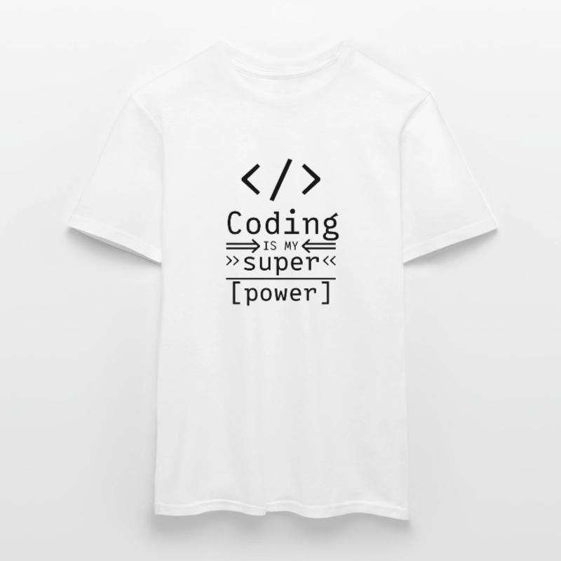 Coding Informatik Software Programmierer Coder Männer T-Shirt