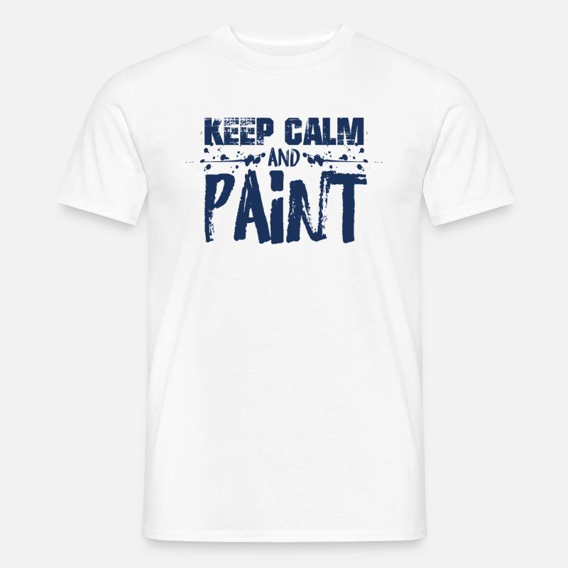 Painter Painting Painter Painter Team - Men’s T-shirt - white