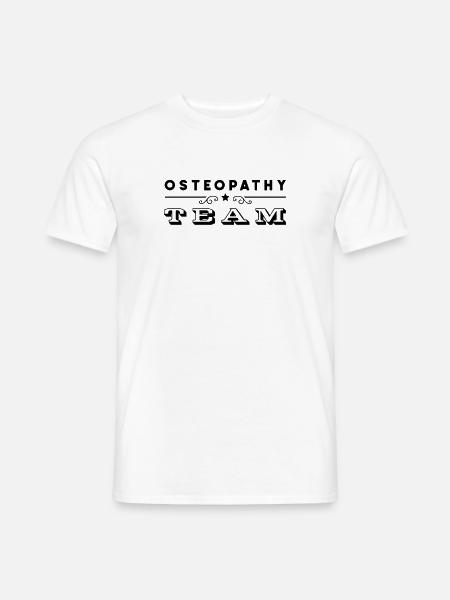 Heilpraxis Osteopathie Osteopathin Osteopath Team - Männer T-Shirt - Weiß