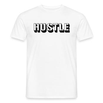 bousculade - T-shirt homme - blanc - Devant - AI Model Male 178 dark (178cm)