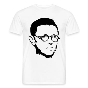 Philosophie - Männer T-Shirt - Weiß - Vorne - AI Model Male 178 dark (178cm)