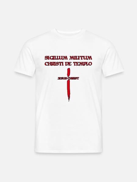 Kreuzritter Ritterorden Templer - Männer T-Shirt - Weiß