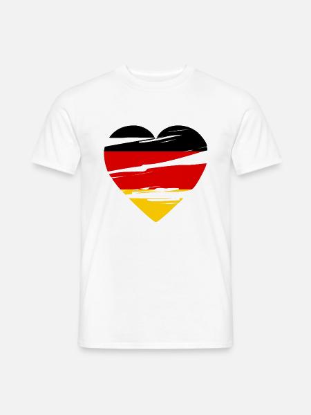 Fußball Deutschland 2020 Europameister WM Fan - Männer T-Shirt - Weiß