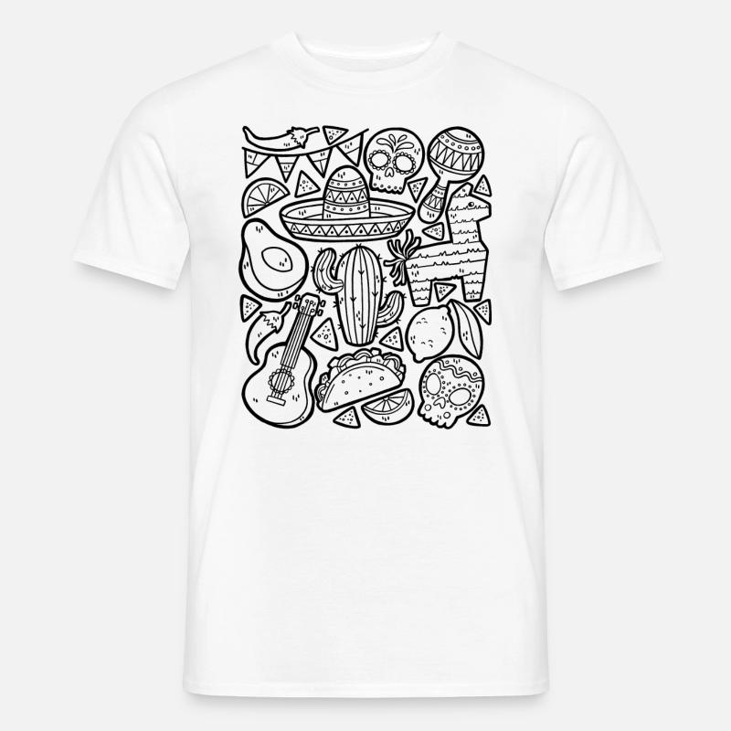 Cinco de Mayo - Männer T-Shirt - Weiß