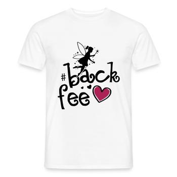 Fee Backen Herz Backfee Liebe - Männer T-Shirt - Weiß - Vorne - AI Model Male 178 dark (178cm)