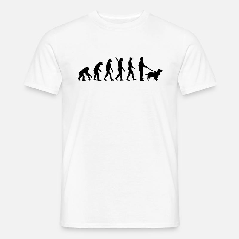 Cocker Spaniel - Männer T-Shirt - Weiß