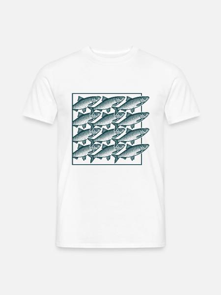 Think outside the box - Hering - Team - Lösung - Männer T-Shirt - Weiß
