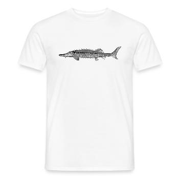 Stör - Männer T-Shirt - Weiß - Vorne - AI Model Male 178 dark (178cm)