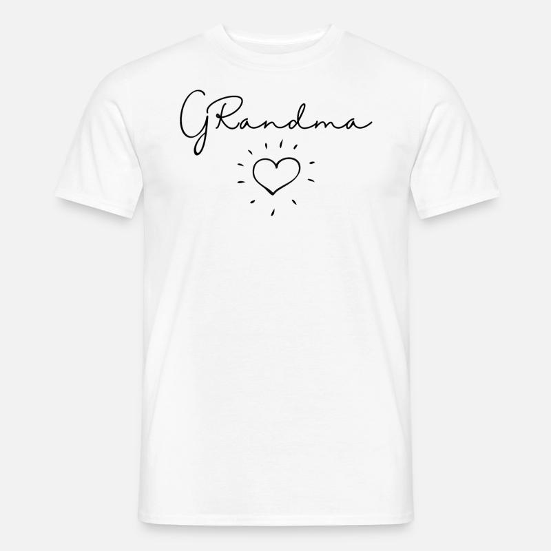 Oma. Oma Geschenk - Männer T-Shirt - Weiß