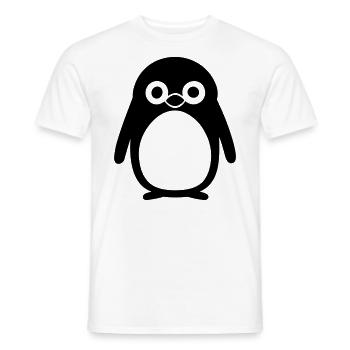 Pingouin - T-shirt homme - blanc - Devant - AI Model Male 178 dark (178cm)
