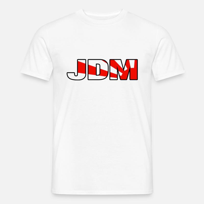 JDM - Männer T-Shirt - Weiß