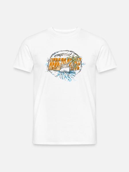 Kreuzfahrt Kreuzfahrer Kreuzfahrtschiff - Männer T-Shirt - Weiß