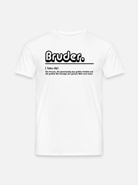 brother siblings family - Men's T-Shirt - white