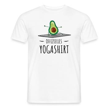 Yogi Namaste & Meditations Om Mantra Zen Yoga - Männer T-Shirt - Weiß - Vorne - AI Model Male 178 dark (178cm)