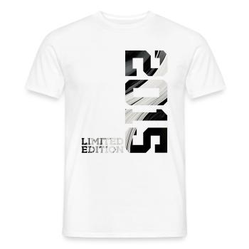 11E ANNIVERSAIRE ÉDITION LIMITÉE 2015 - T-shirt homme - blanc - Devant - AI Model Male 178 dark (178cm)