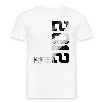 14. GEBURTSTAG LIMITED EDITION 2012 - Männer T-Shirt - Weiß - Vorne - AI Model Male 178 dark (178cm)