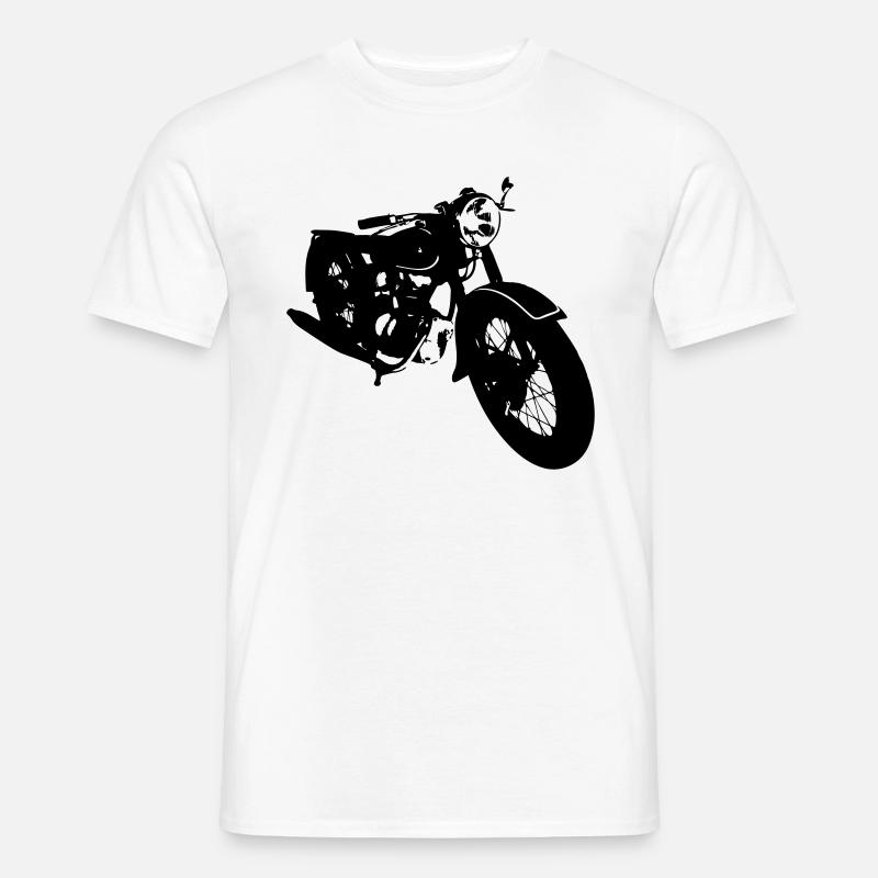 Simson AWO Touren Oldtimer - Männer T-Shirt - Weiß