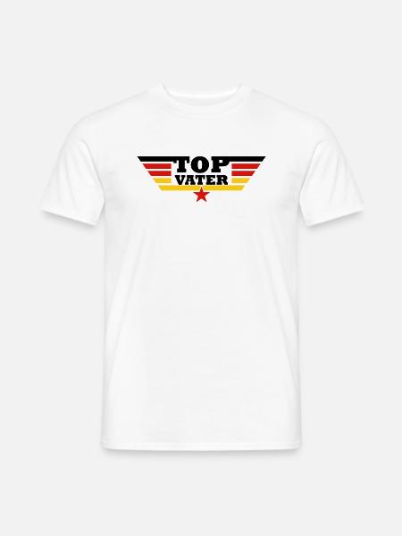 Vater und Sohn - Männer T-Shirt - Weiß