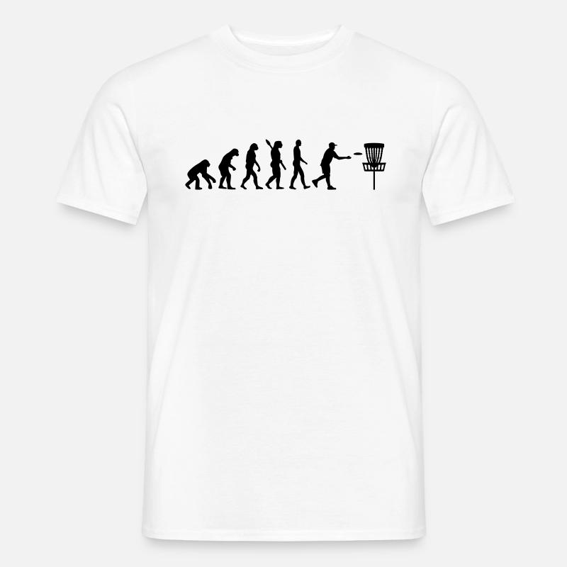 Disc golf - Männer T-Shirt - Weiß