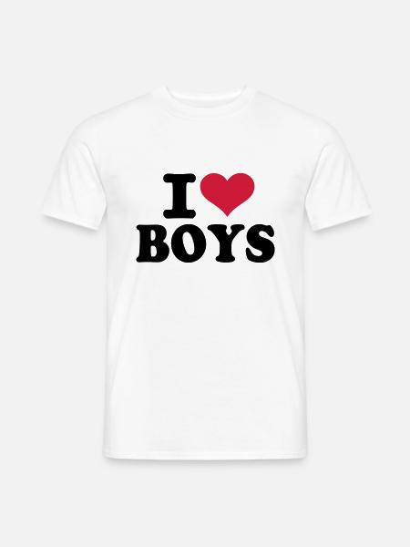 Boys - Men's T-Shirt - white