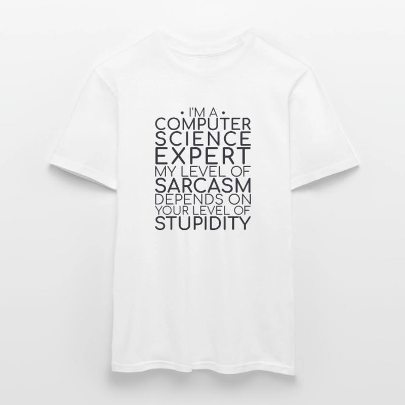 "Computer Science Expert Sarcasm | Computer Science" Men’s T-shirt
