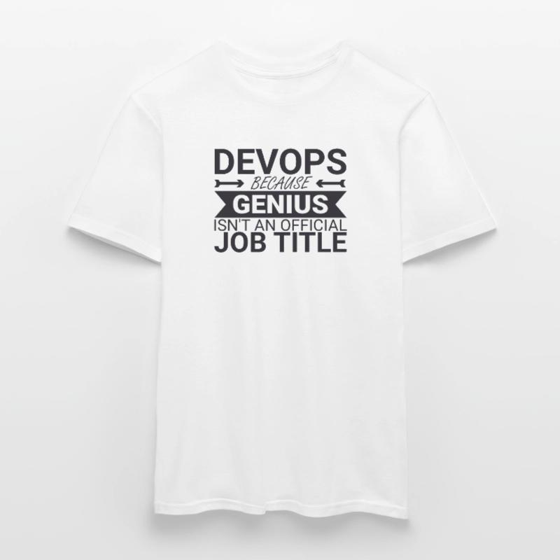 "DevOps Genius | Software Development" Men's T-Shirt
