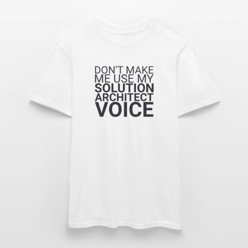 "Solution Architect Voice | Solution Architecture" Men’s T-shirt