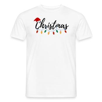 Weihnachtsgeschenk - Männer T-Shirt - Weiß - Vorne - AI Model Male 178 dark (178cm)