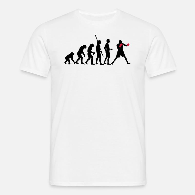 evolution_boxen_b_2c - T-shirt Homme - blanc