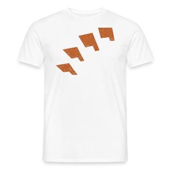Berkelland VINTAGE - Men's T-Shirt - white - Front - AI Model Male 178 dark (178cm)