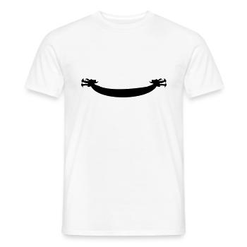 Un un dragon bateau un un dragons têtes 2c - T-shirt homme - blanc - Devant - AI Model Male 178 dark (178cm)